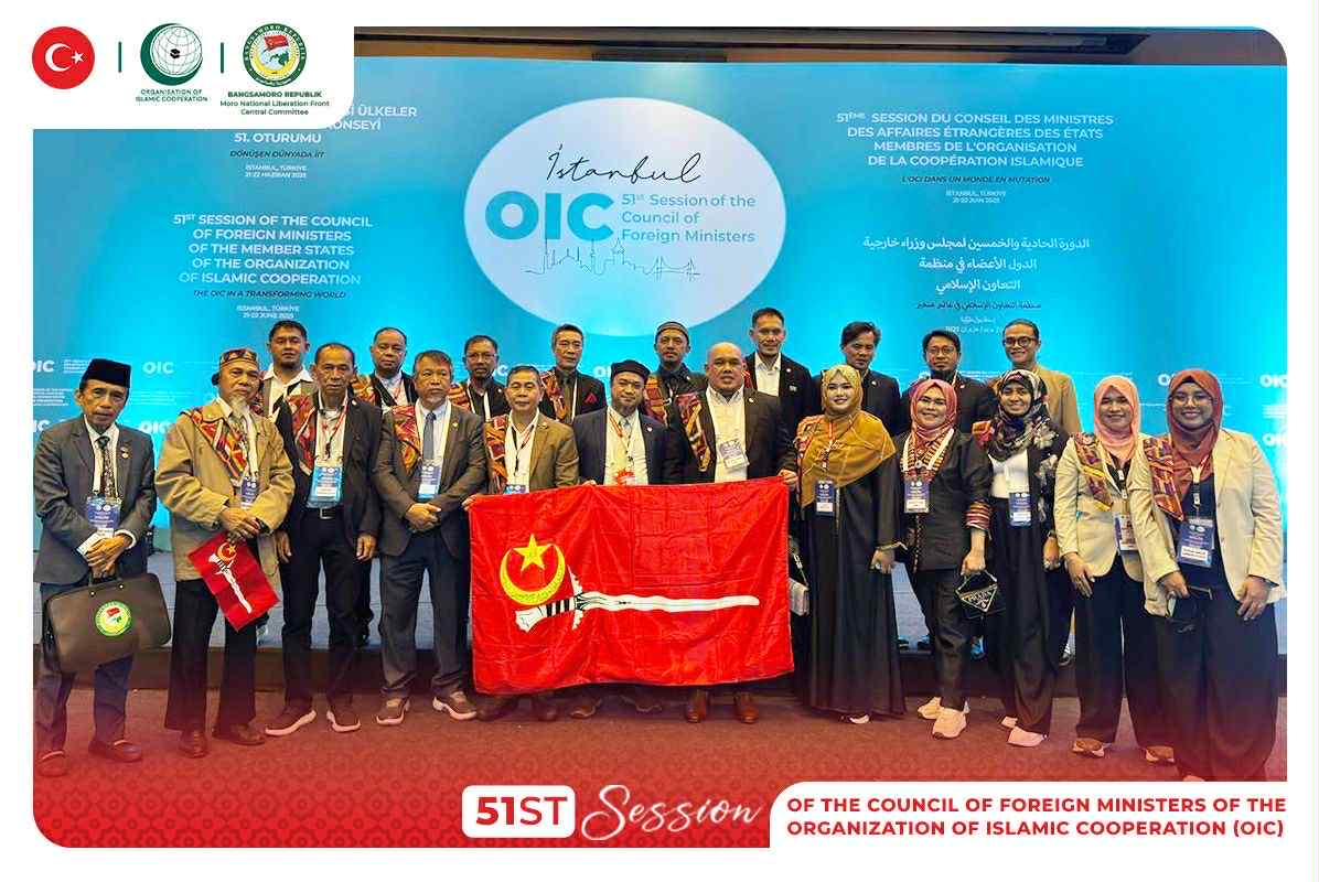The Moro National Liberation Front's (MNLF) status as a sole and permanent observer to the Organization of Islamic Cooperation.