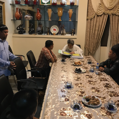 Mnlf Chairman Nur Misuari Reading From The Holy Quran 5 Of 10